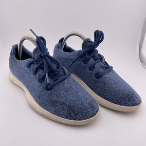 Allbirds Wool‎ Runner Mizzle Women's Size 7 WR1W7 Blue Sneakers Walking Shoes